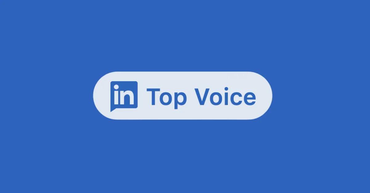 LinkedIn Top Voice