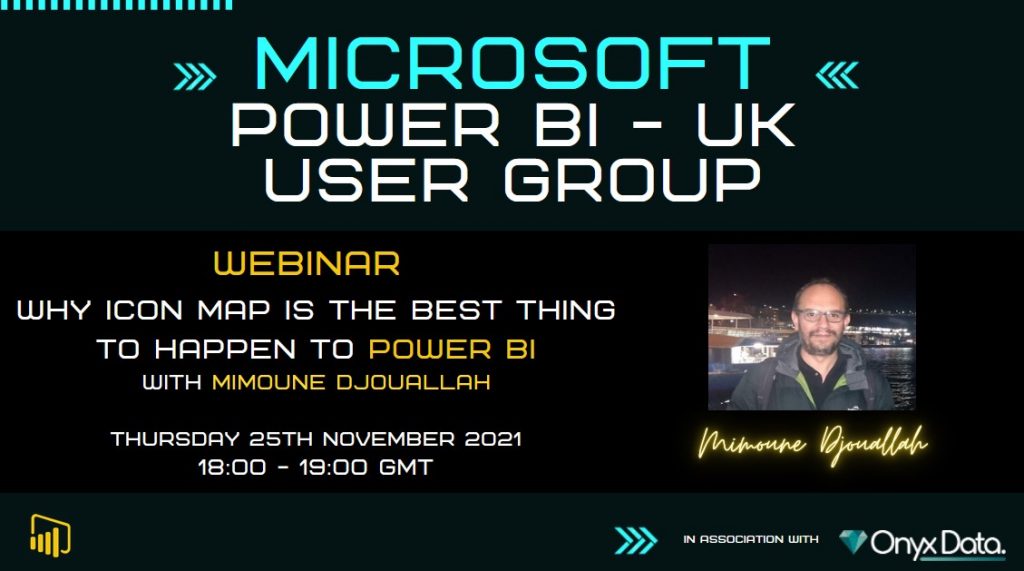 Microsoft Power BI UK User Group – Why Icon Map is the Best Thing to Happen to Power BI
