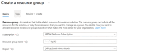 Resource Group