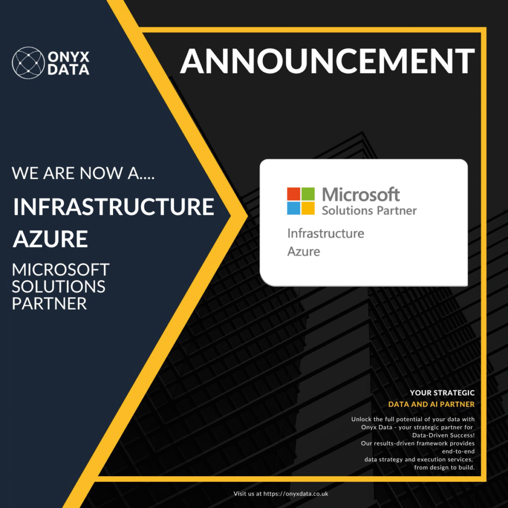 Onyx Data Earns Microsoft Solutions Partner Designation for Infrastructure (Azure)